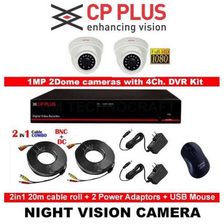 CP Plus 2.4MP Full HD IR Dome Camera