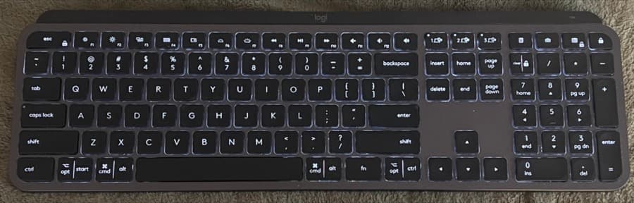 Logitech MX Keys Wireless Keyboard