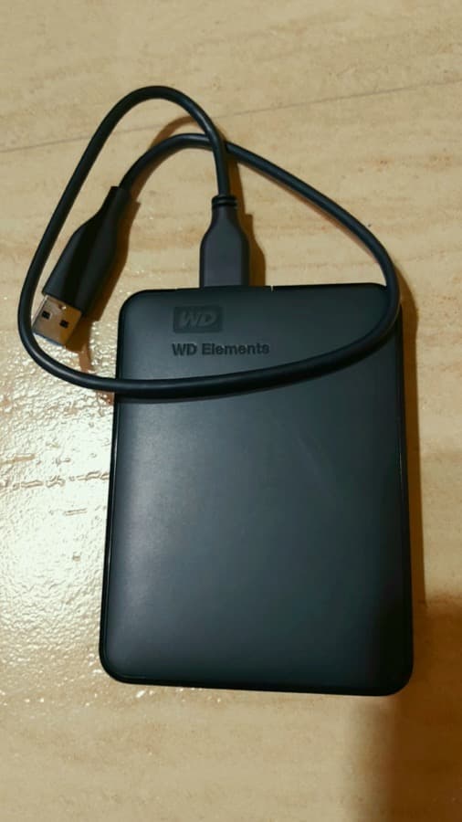 WD Elements 1TB Portable Hard Drive